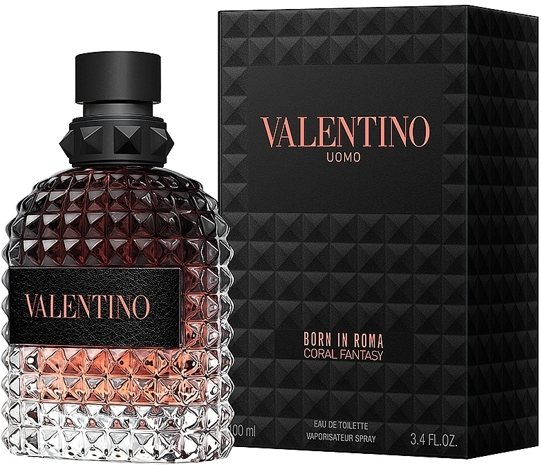 VALENTINO UOMO BORN IN ROMA CORAL FANTASY EDT 3.4 M