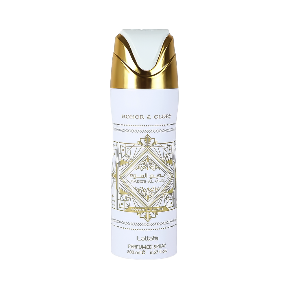 BODY SPRAY LATTAFA BADEE AL OUD HONOR &amp; GLORY 6.6 OZ