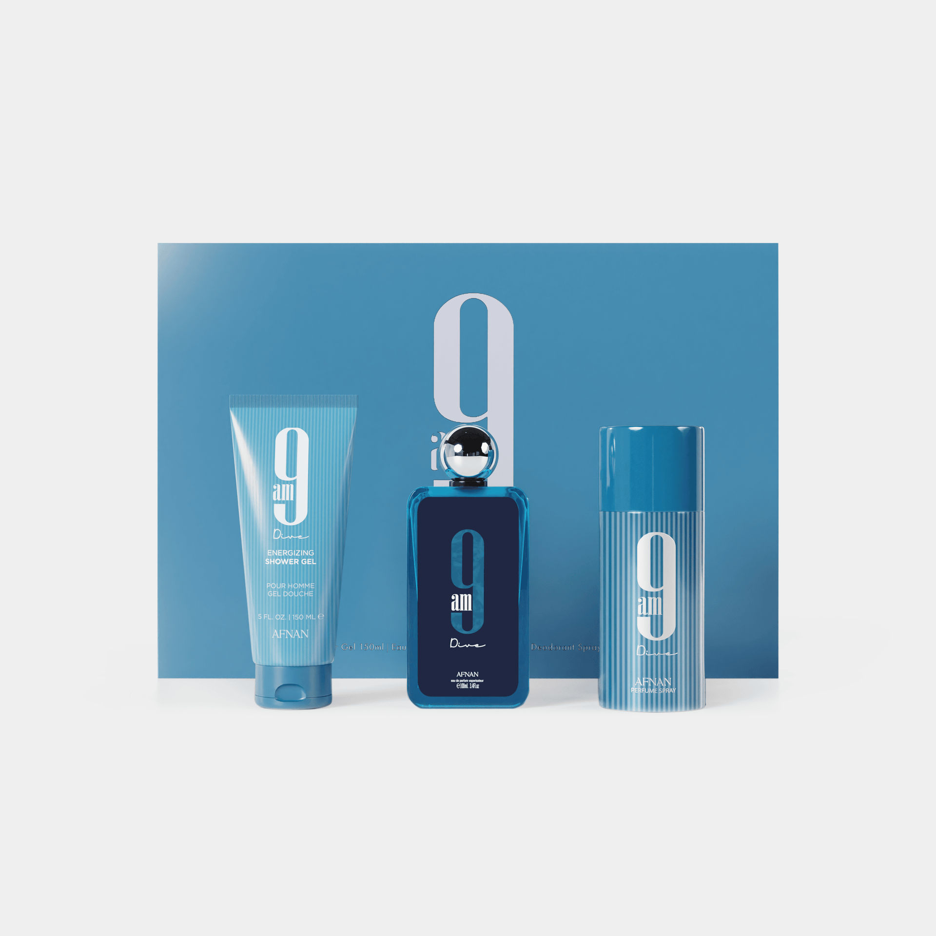SET 9AM DIVE EDP MEN SET GEL 8.4 DEO
