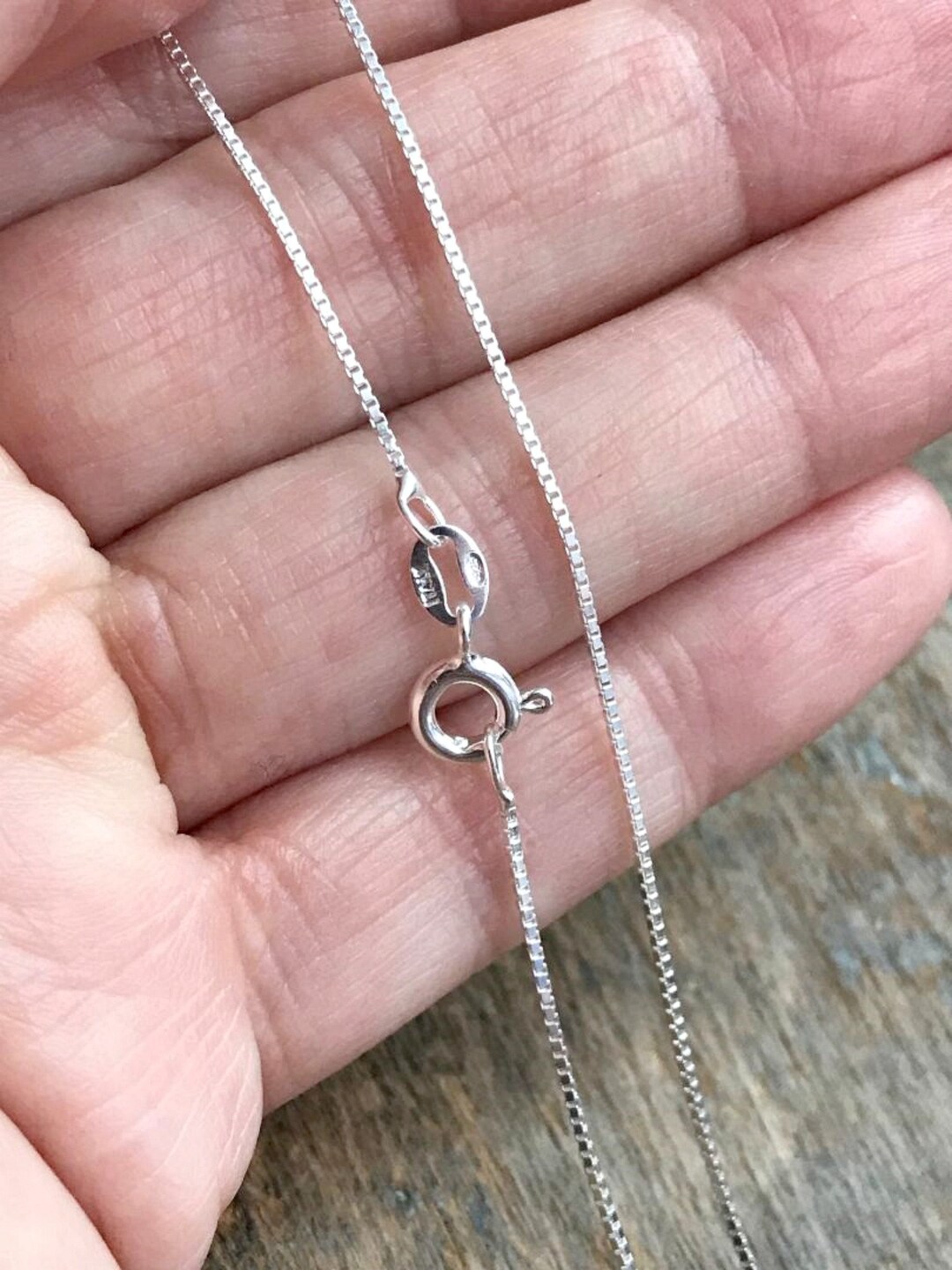 CADENA DE PLATA 925 18 PULG FINA