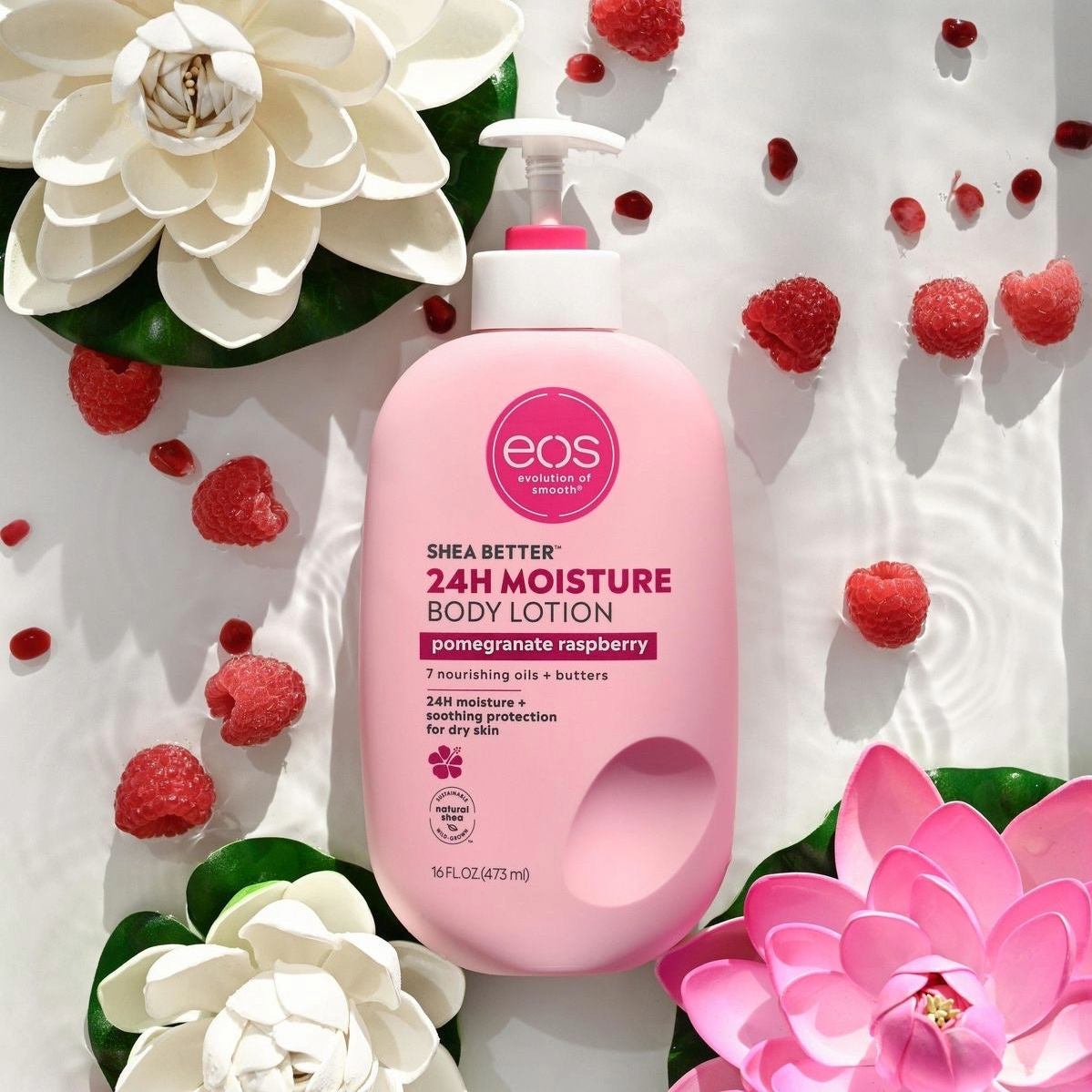 CREMA EOS PROMEGRANATE RASBERRY 16OZ