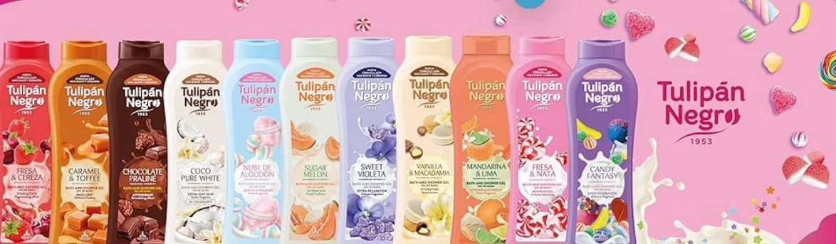 GEL DE DUCHA TULIPAN NEGRO 650ML
